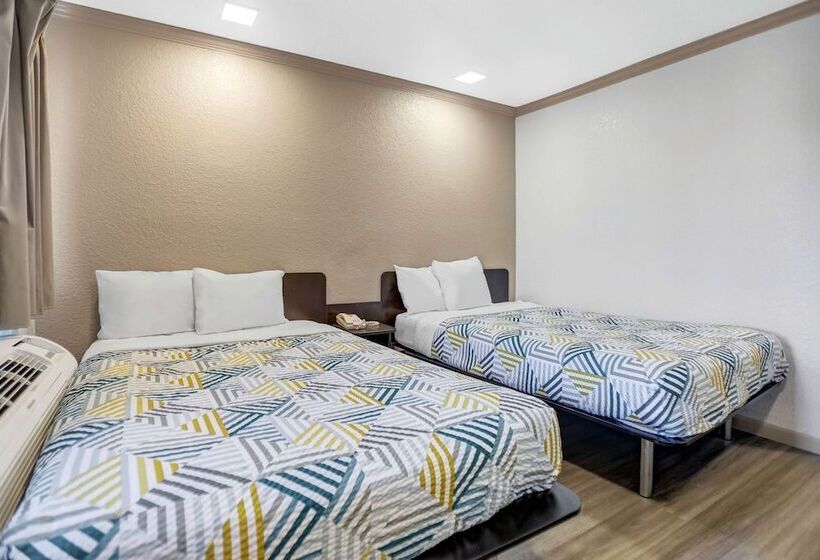 带2个双人床的标准工作室, Motel 6red Bluff, Ca