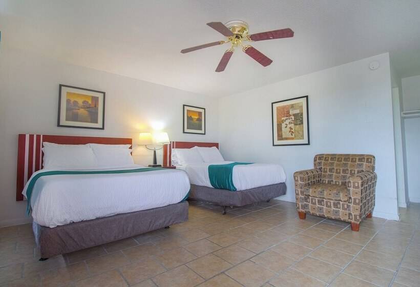 2ダブルベッドのスタンダードルーム, American Best Inn Perry