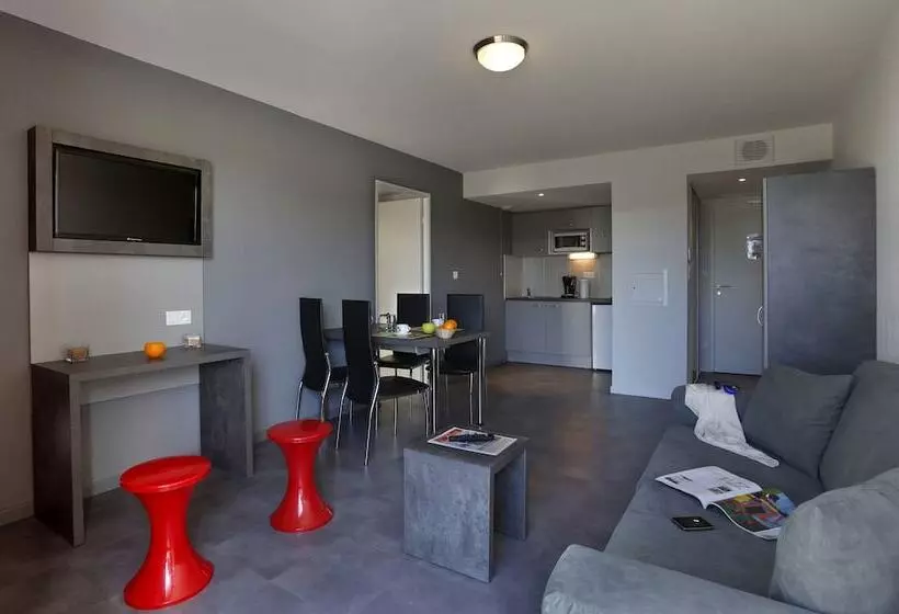 バルコニー付き1ベッドルームアパートメント, Vacancéole Le Terral Montpellier Sud