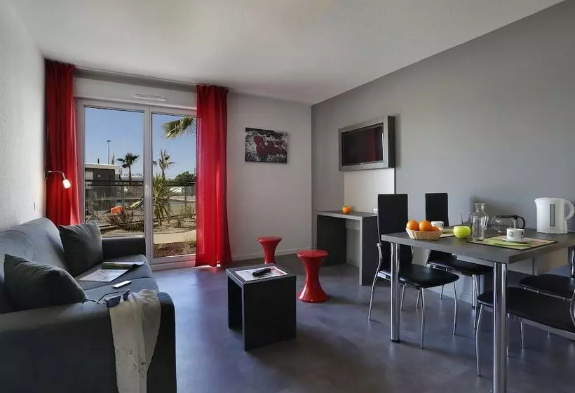 バルコニー付き1ベッドルームアパートメント, Vacancéole Le Terral Montpellier Sud