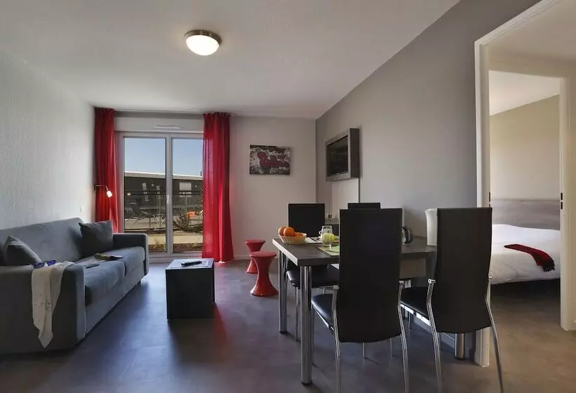 バルコニー付き1ベッドルームアパートメント, Vacancéole Le Terral Montpellier Sud