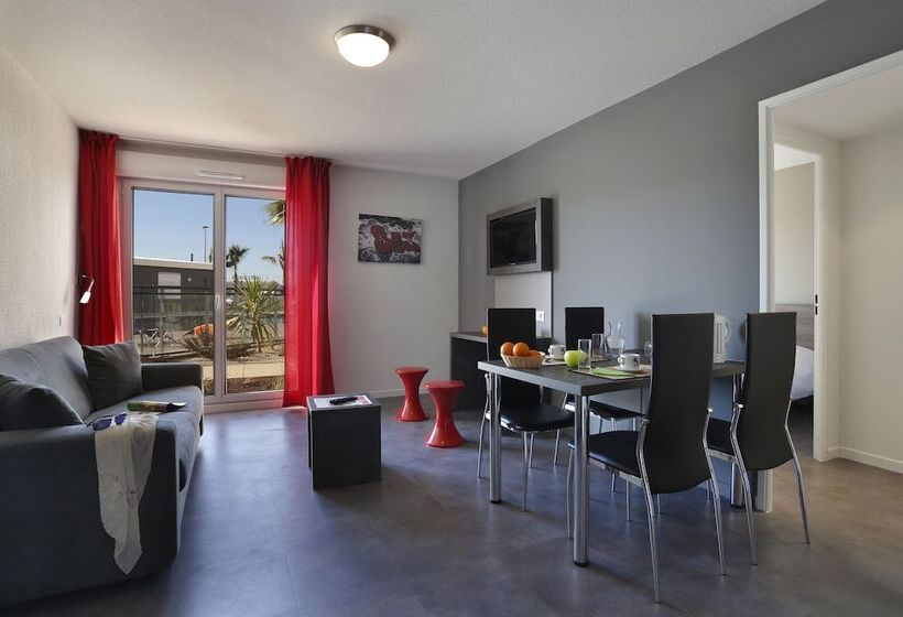 Апартаменты 1 Спальня с Балконом, Vacancéole   Le Terral   Montpellier Sud