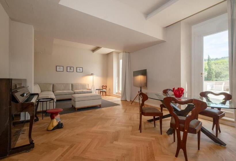 Апартаменты 1 Спальня с Террасой, Palazzo Belvedere