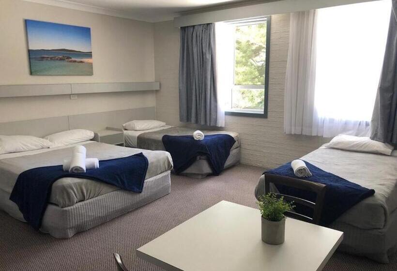 غرفة عائلية مطلّة علي البحر, Seabreeze Beach