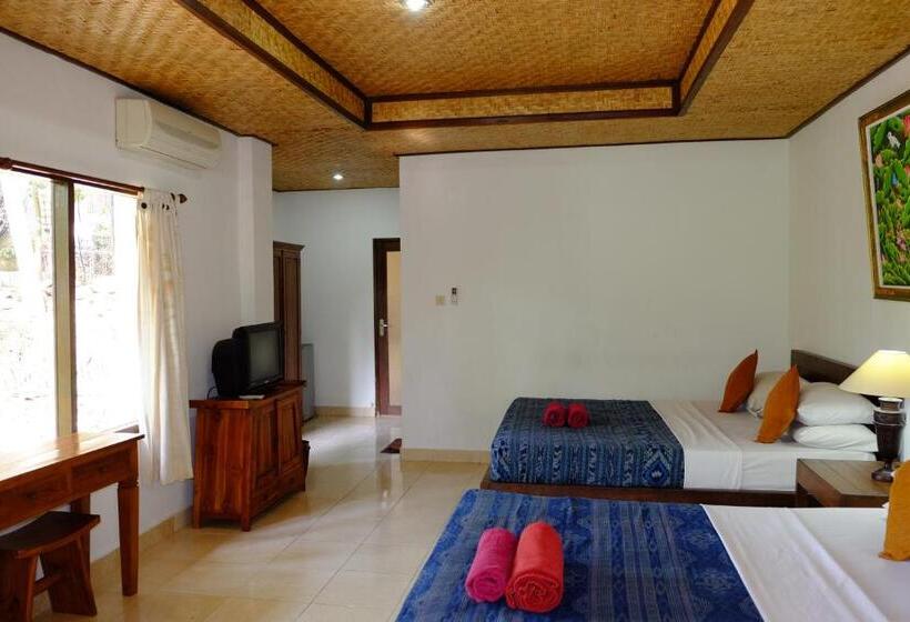 デラックスファミリールーム, Jati 3 Bungalows And Spa