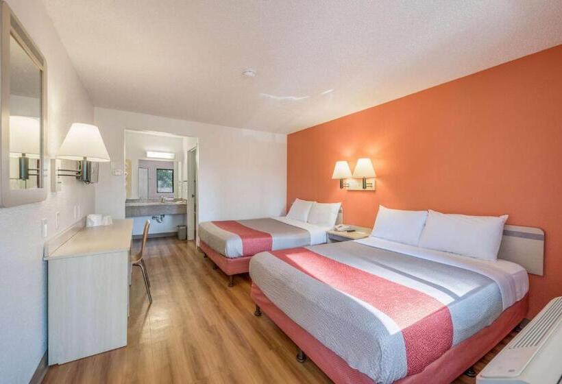 适合残疾人使用的标准间, Motel 6 Fairfield, Ca  North