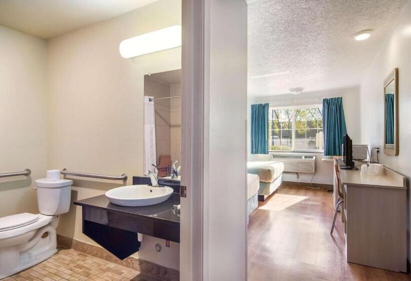 四人标准间, Motel 6the Dalles, Or