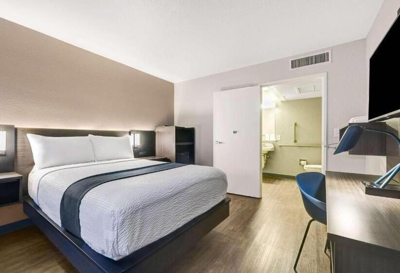 Номер Стандарт Адаптированный для Инвалидов, Motel 6issaquah, Wa  Seattle  East