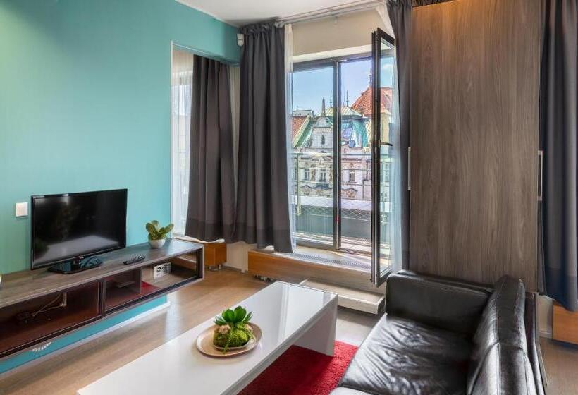 آپارتمان 1 خوابه با تراس, Vn3 Terraces Suites By Prague Residences