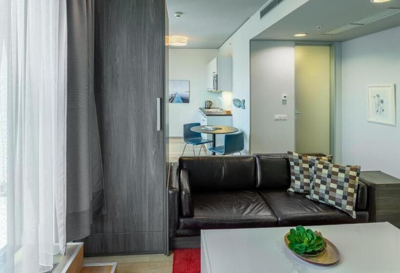 آپارتمان 1 خوابه با تراس, Vn3 Terraces Suites By Prague Residences