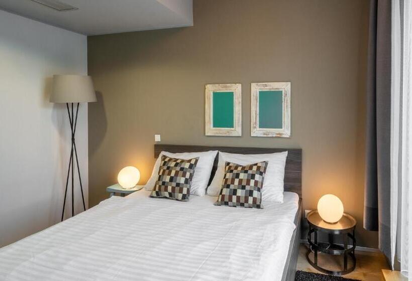 آپارتمان 1 خوابه با تراس, Vn3 Terraces Suites By Prague Residences