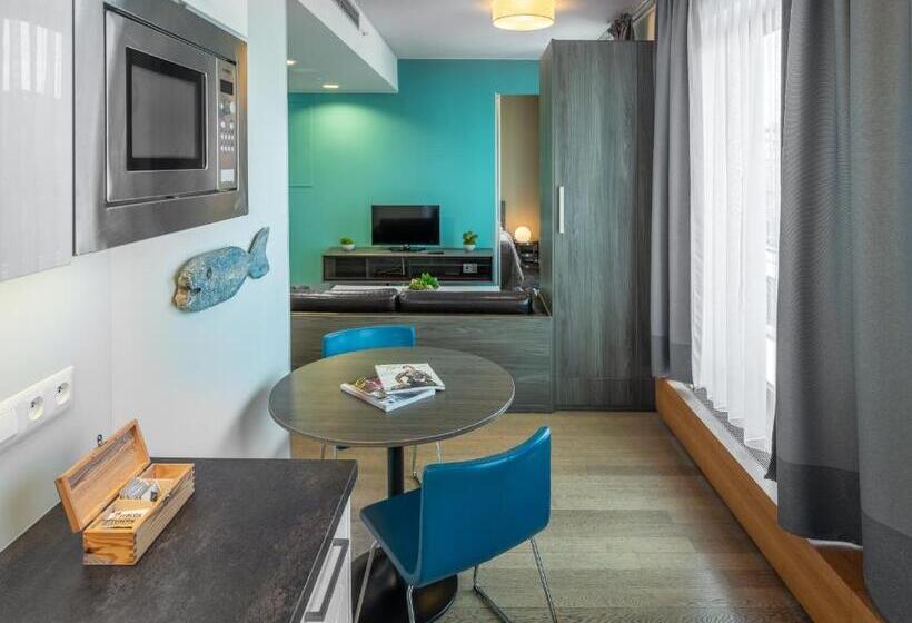 آپارتمان 1 خوابه با تراس, Vn3 Terraces Suites By Prague Residences