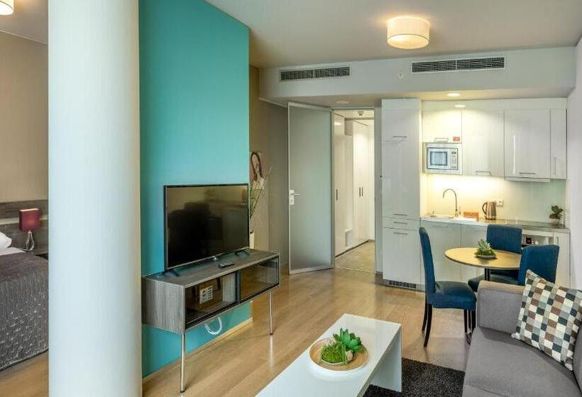 آپارتمان 1 خوابه, Vn3 Terraces Suites By Prague Residences