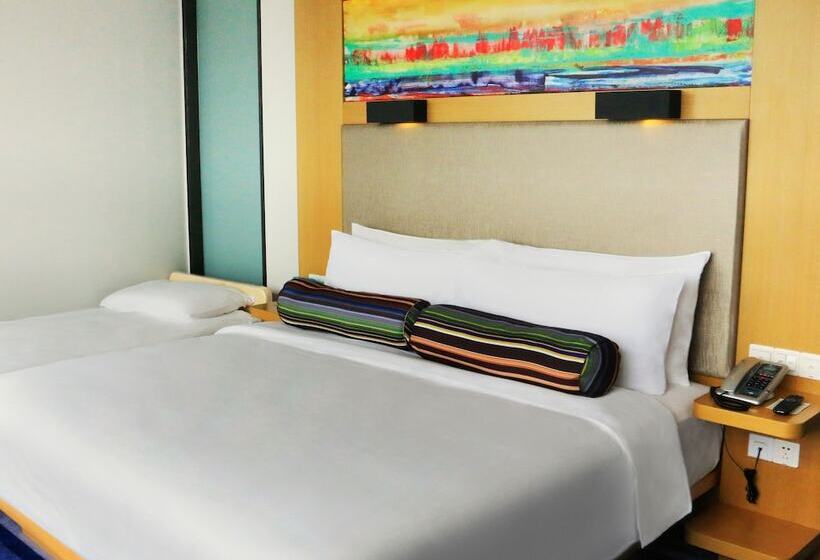ダブルベッドスタンダードルーム, Aloft Guangzhou University Park