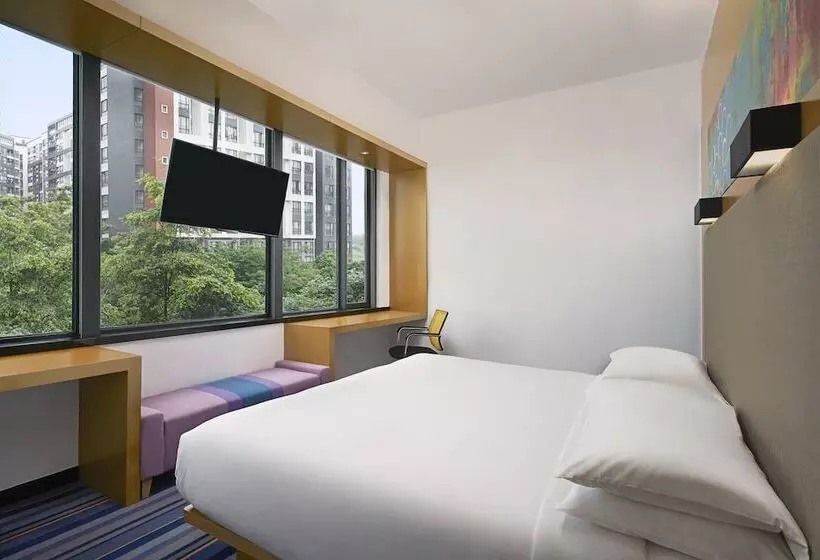ダブルベッドスタンダードルーム, Aloft Guangzhou University Park