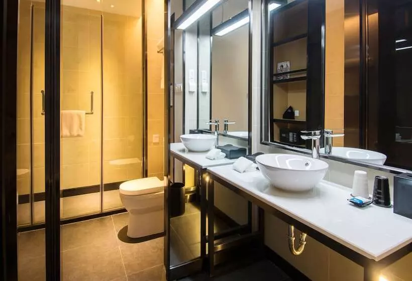 ２ダブルベッドのスタンダードルーム, Aloft Guangzhou University Park