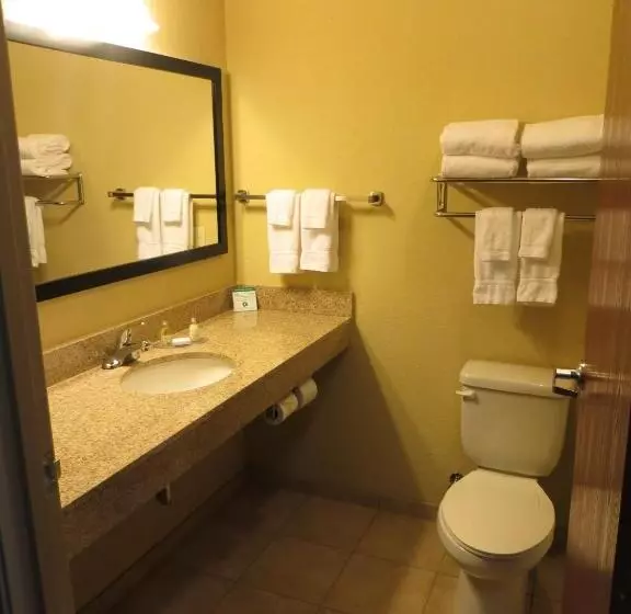キングサイズベッドのスタンダードルーム, Cobblestone Inn & Suites   Harper