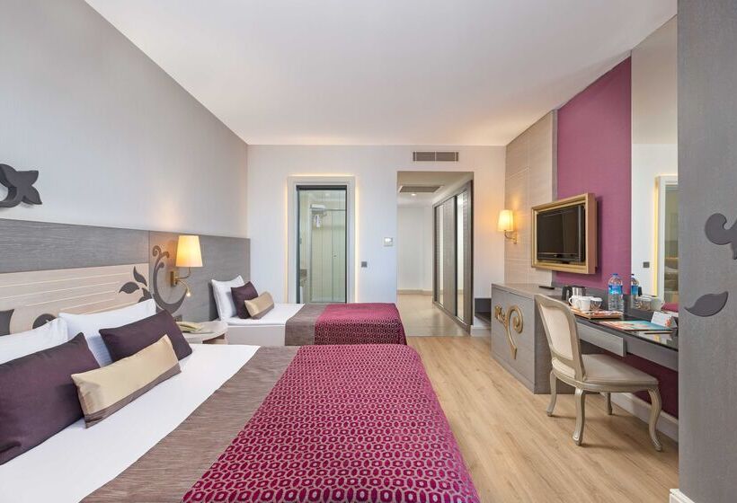 带海景的标准房, Kirman Belazur  Resort & Spa