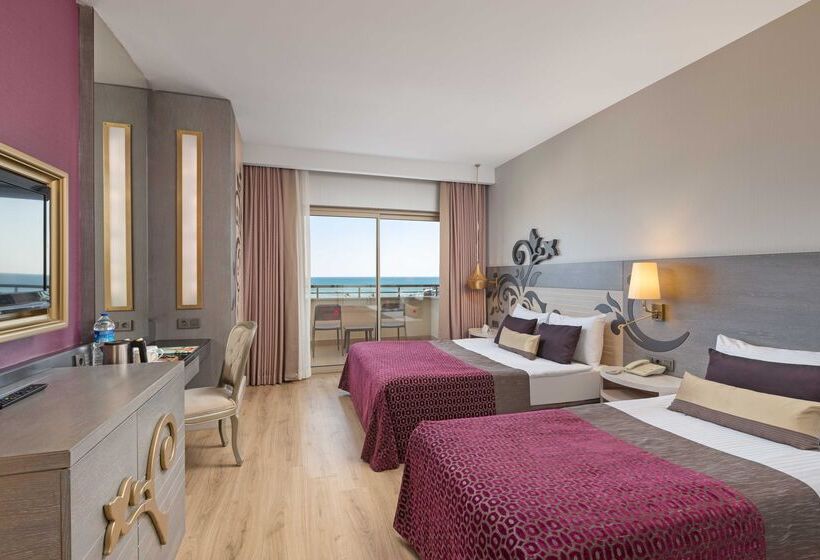 带海景的标准房, Kirman Belazur  Resort & Spa