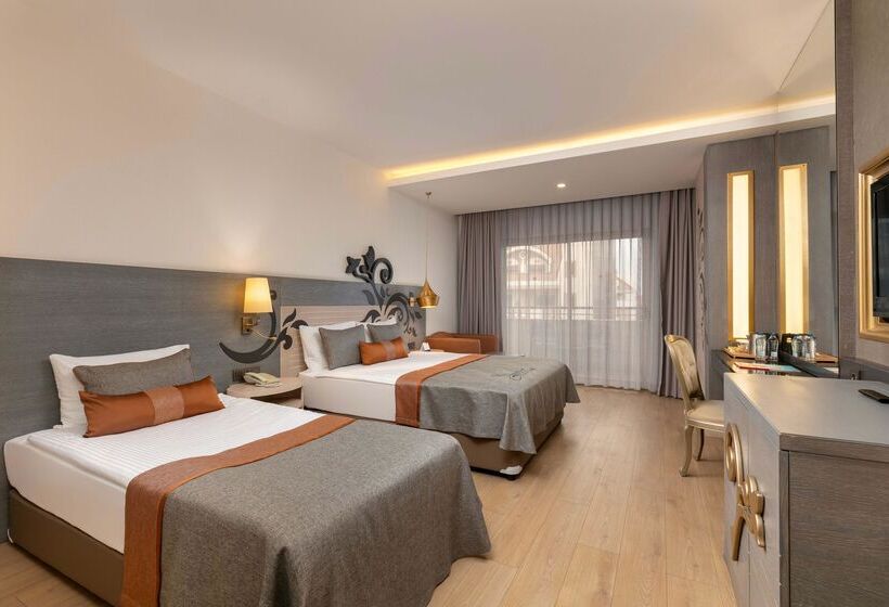 标准间侧面带海景, Kirman Belazur  Resort & Spa