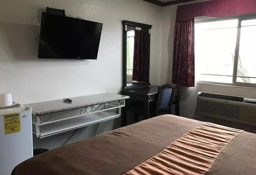 キングサイズベッドのスタンダードルーム, Starlight Inn Canoga Park