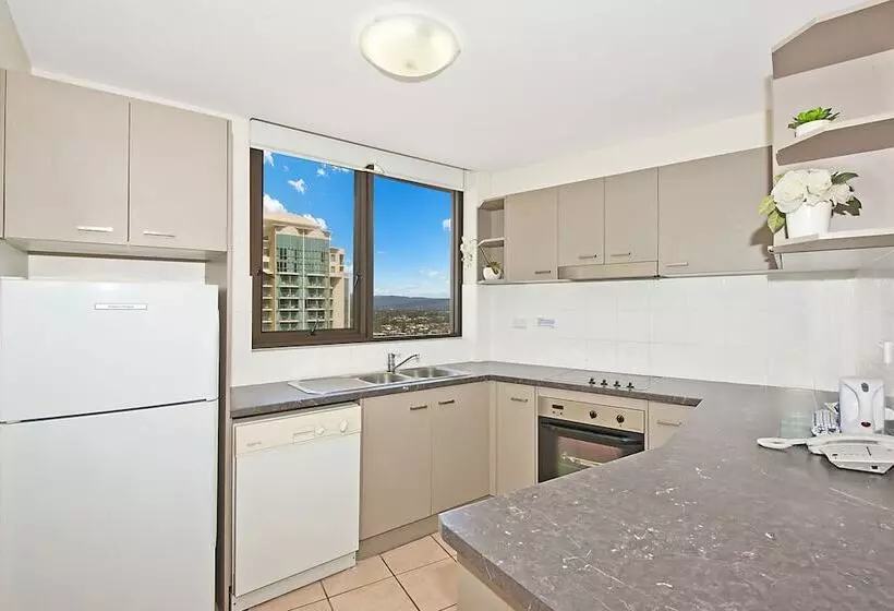 آپارتمان 2 خوابه, Surfers International Gold Coast Accommodation