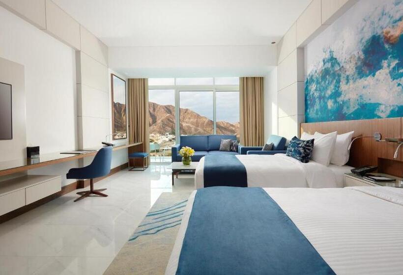 اتاق سوپریور با چشم‌انداز کوهستان, Royal M Al Aqah Beach Resort By Gewan