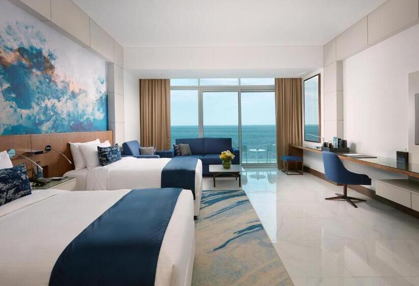 اتاق سوپریور با چشم‌انداز دریا, Royal M Al Aqah Beach Resort By Gewan