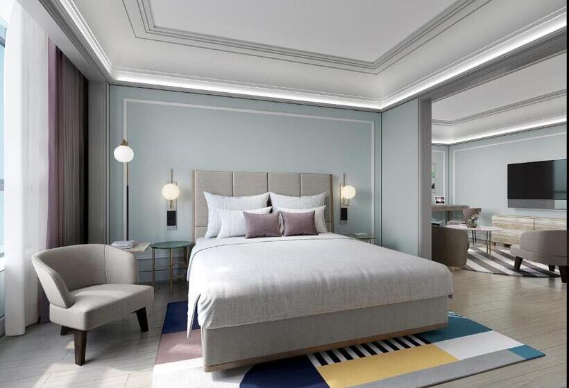 Deluxe Suite King-Size Franciággyal, Mercure Guangzhou Nansha