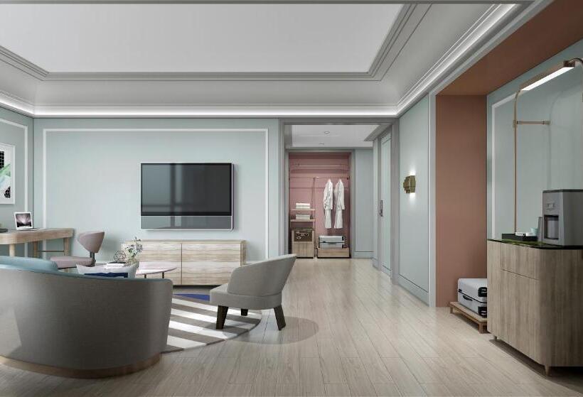 Deluxe Suite King-Size Franciággyal, Mercure Guangzhou Nansha