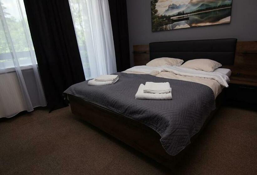 חדר סטנדרט עם מרפסת, Ośrodek Wypoczynkowy Nad Wodospadem