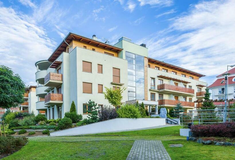 Апартаменты Superior 1 Спальня, Apartamenty Bałtyckie   Wczasowa   Osiedle Zamknięte, Winda, Miejsce Parkingowe