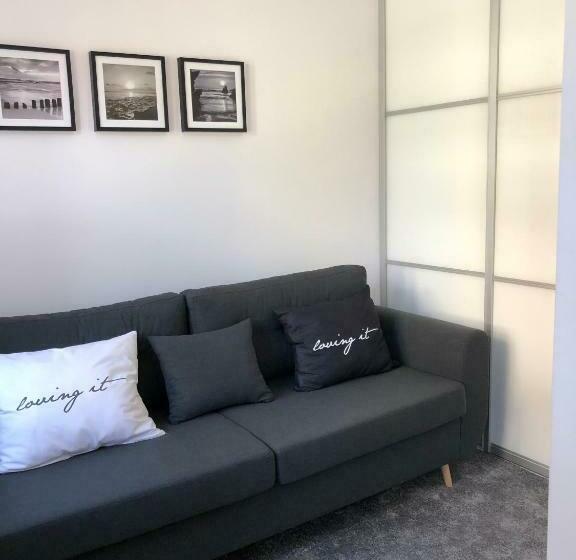 آپارتمان سوپریور 1 خوابه, Apartamenty Bałtyckie   Wczasowa   Osiedle Zamknięte, Winda, Miejsce Parkingowe