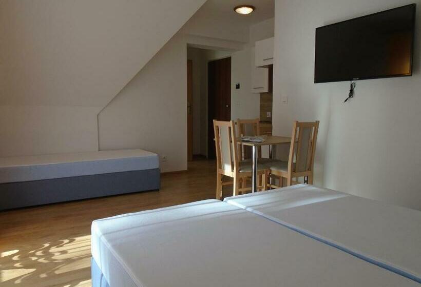 اتاق استاندارد سه تخته با بالکن, Willa Halusia