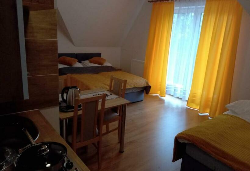 اتاق استاندارد سه تخته با بالکن, Willa Halusia