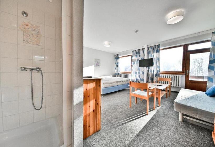 חדר סטנדרט לארבעה, Panorama Gór W Karpaczu