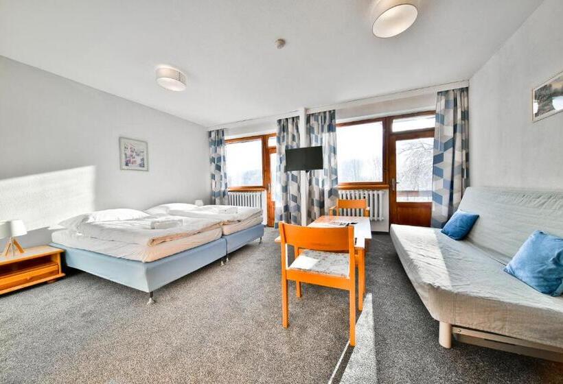 חדר סטנדרט לארבעה, Panorama Gór W Karpaczu