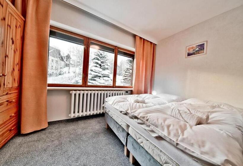 חדר סטנדרט חדר אמבטיה משותף, Panorama Gór W Karpaczu