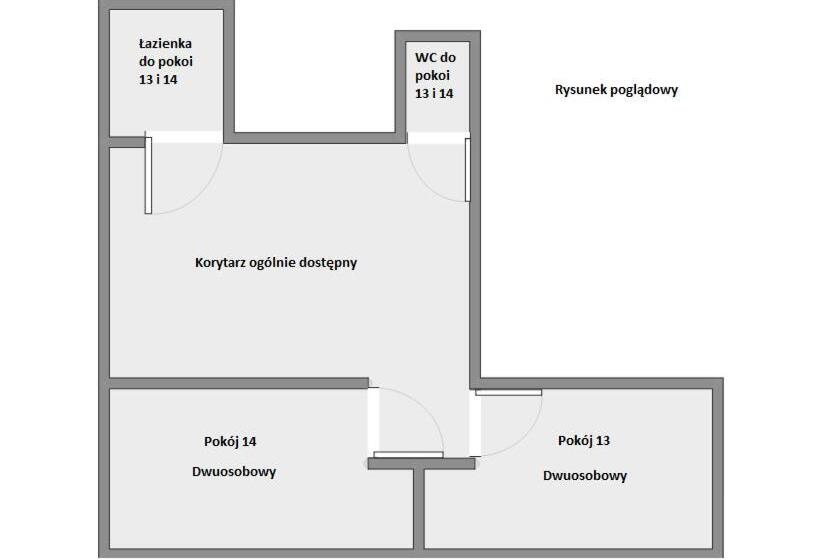 חדר סטנדרט חדר אמבטיה משותף, Panorama Gór W Karpaczu
