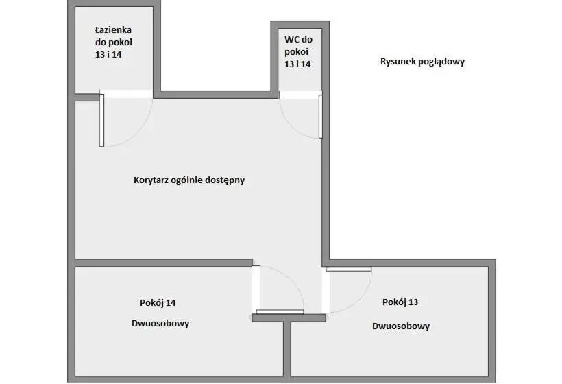 Standard-huone Jaettu Kylpyhuone, Panorama Gór W Karpaczu