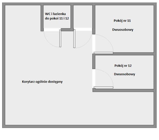 חדר סטנדרט חדר אמבטיה משותף, Panorama Gór W Karpaczu