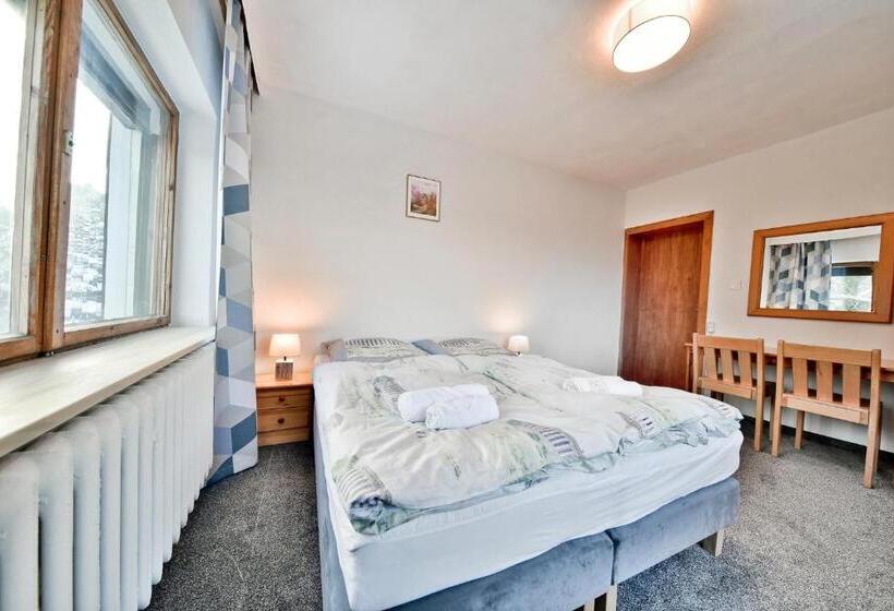 חדר סטנדרט חדר אמבטיה משותף, Panorama Gór W Karpaczu