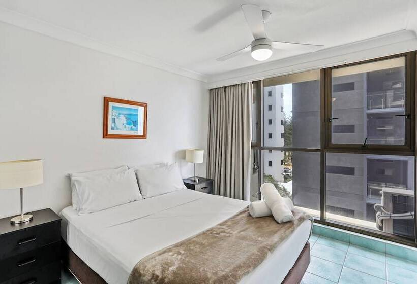 شقة غرفة نوم واحدة ذات إطلالة جانبية على البحر, Boulevard North Holiday Apartments