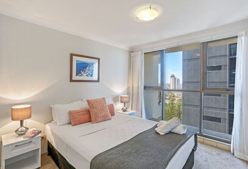 شقة غرفة نوم واحدة ذات إطلالة جانبية على البحر, Boulevard North Holiday Apartments