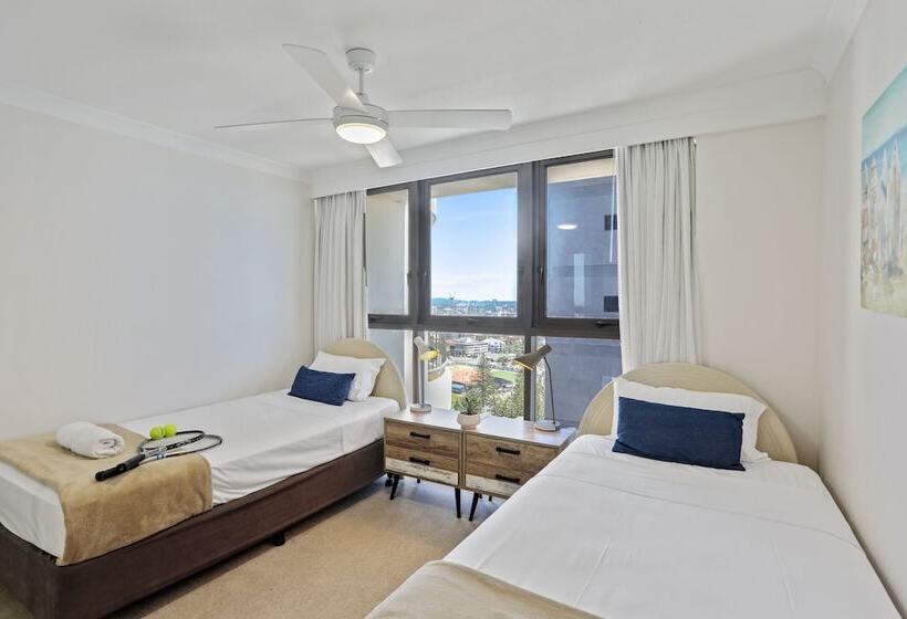 شقة 3 غرف مطلة على البحر, Boulevard North Holiday Apartments