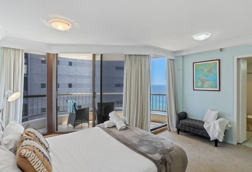 شقة 3 غرف مطلة على البحر, Boulevard North Holiday Apartments