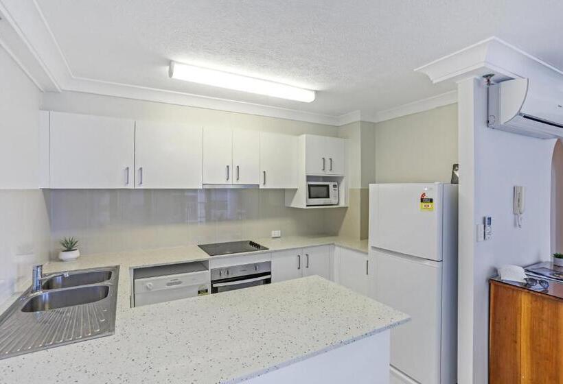 דירה בת חדר שינה 1 צדדית נוף לים, Boulevard North Holiday Apartments