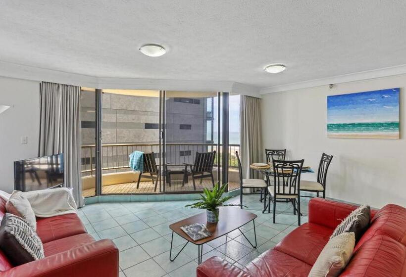 Апартаменты 1 Спальня Боковой Вид на Море, Boulevard North Holiday Apartments