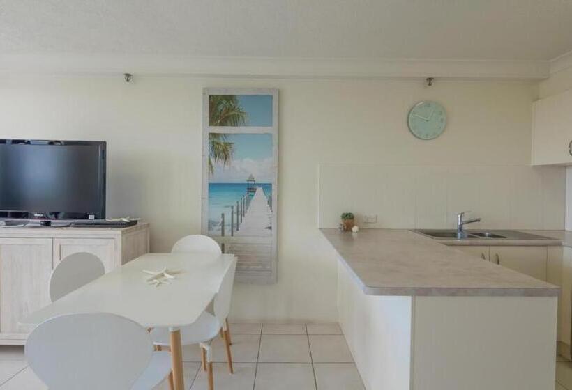 דירה בת חדר שינה 1 צדדית נוף לים, Boulevard North Holiday Apartments