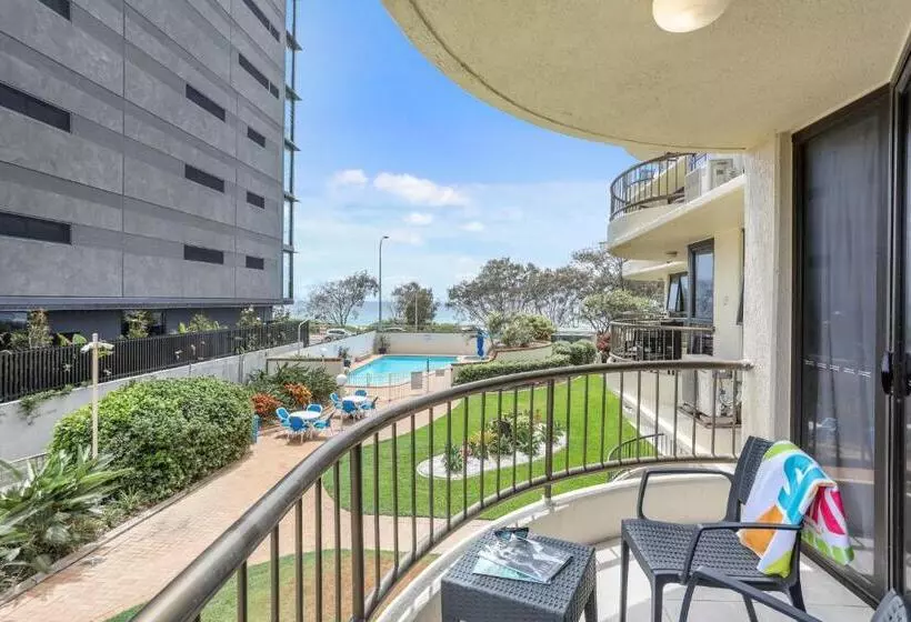 サイドオーシャンビューの２ベッドルームアパート, Boulevard North Holiday Apartments